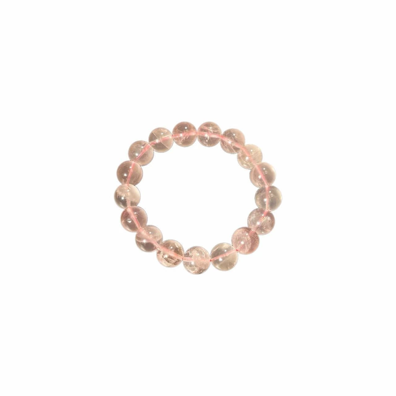 (Pink Crystal)Pink Crystal Bracelet Beads Gifts For Men Women Boys and Girls Bracelet For Beauty - BEAR GIRL