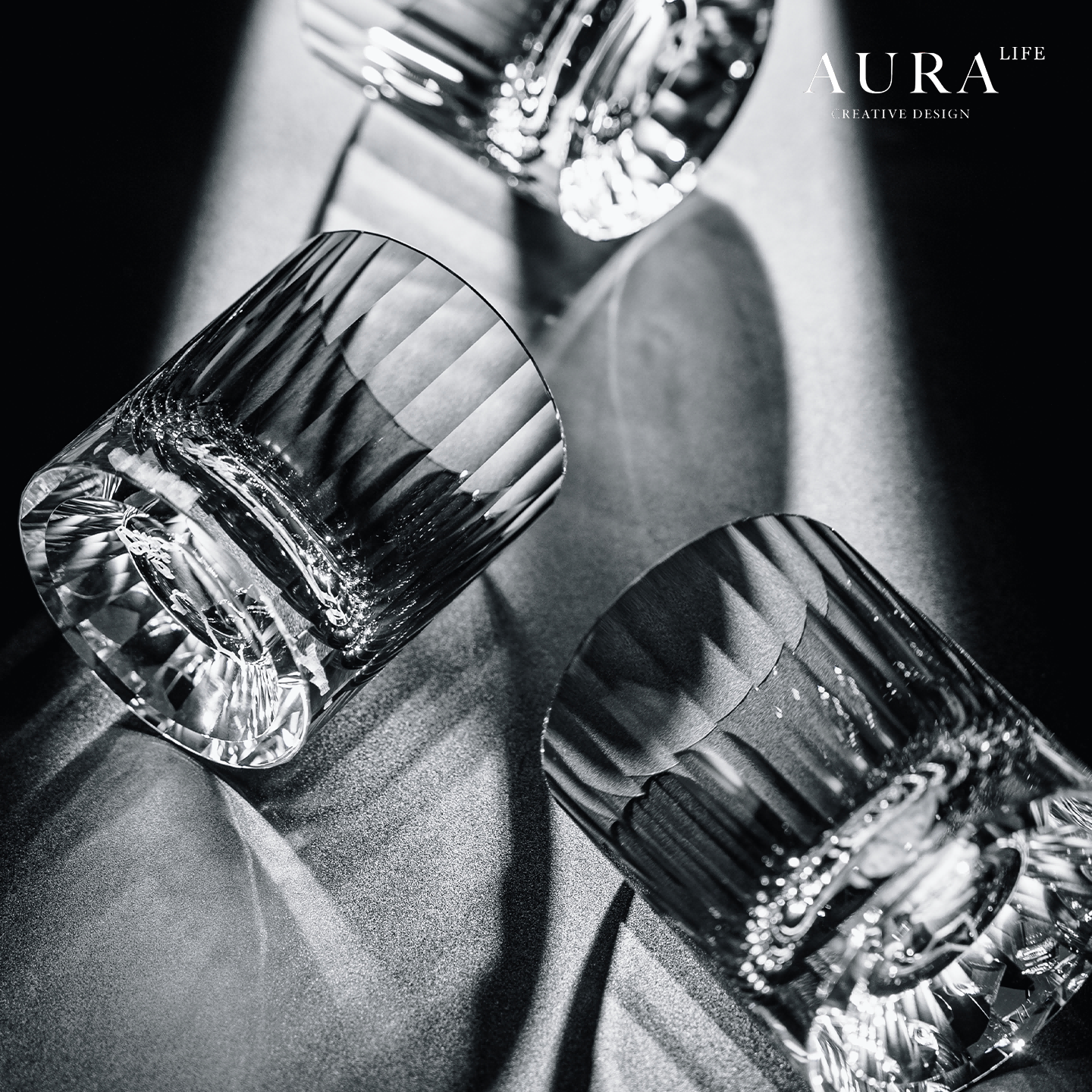 AURA'S 12-Constellation Whiskey Glass K9 Lead-Free Crystal Glass Personalized Creative Birthday Gift Whiskey Glass