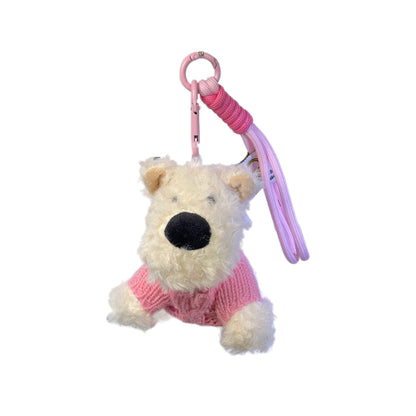 Cute Dog and Bear Mobile Phone Back Clip Pendant - Adorable Design for Smartphones with Charm and Playful Style