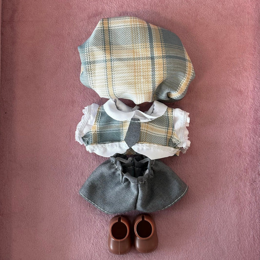 Vinyl Doll Clothes First and Second Generation Universal 17cm Cowboy Strap Pants Only for Children(Pre - sale) - BEAR GIRL