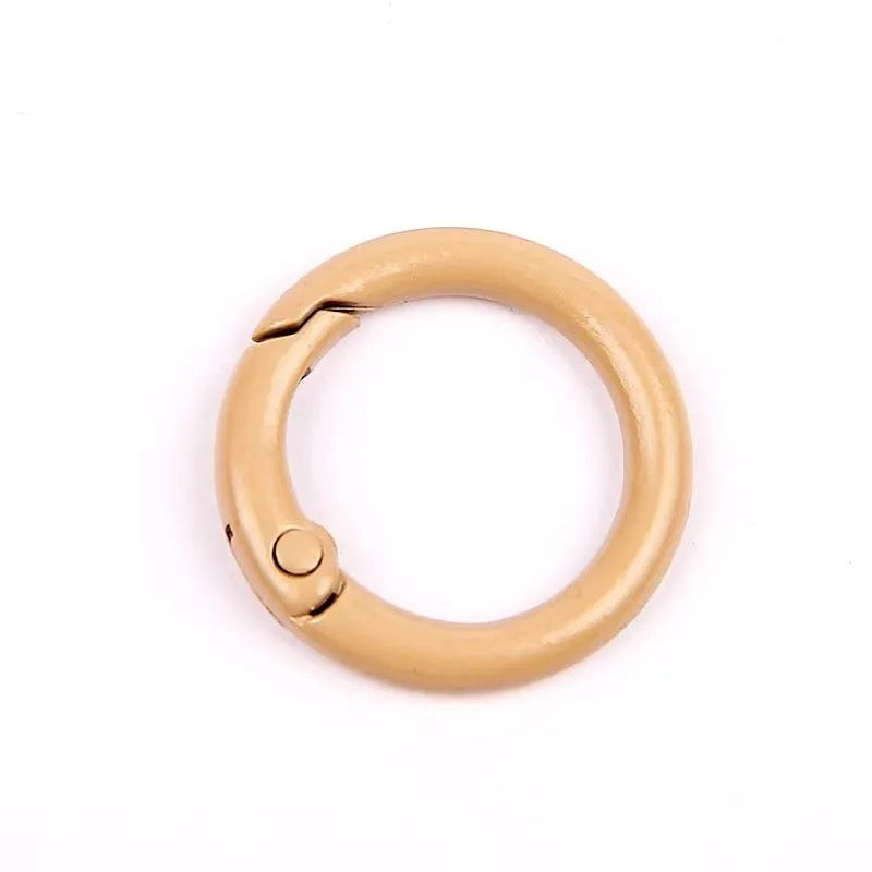 Colorful Openable Clasp Spring Clasp Keychain Rings – Bag Accessories & Phone Case DIY Jewelry Rings