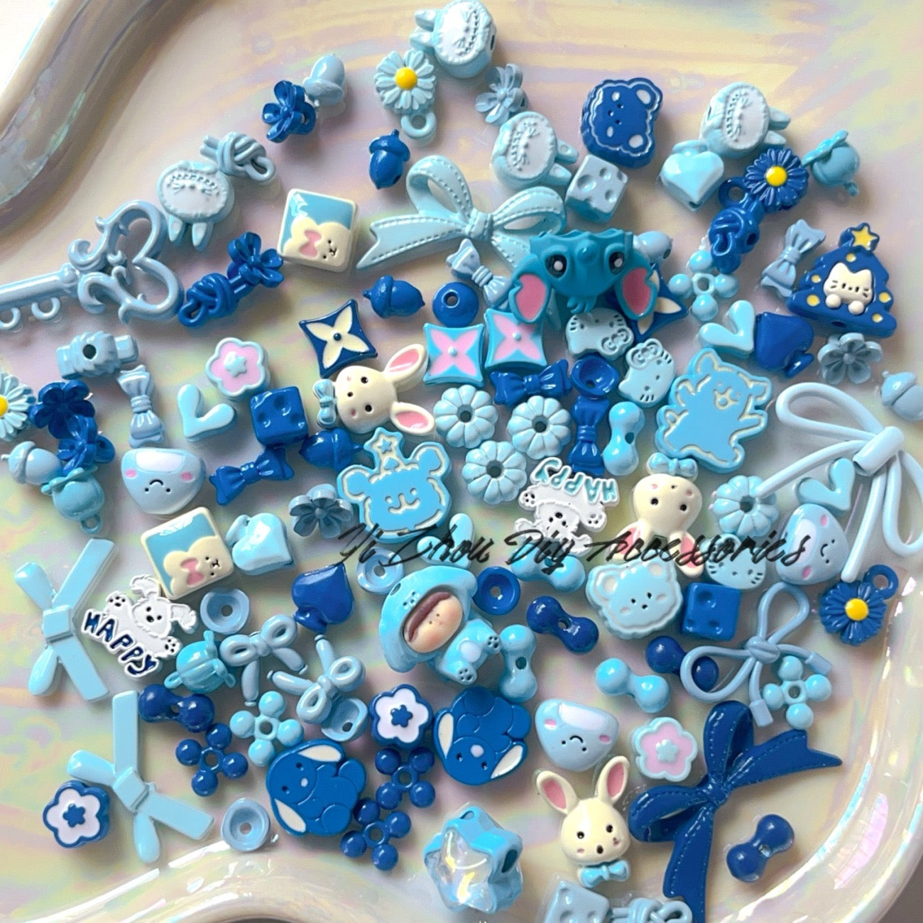 Accessory Mystery Box: DIY Phone Charm Alloy Enameled Spacer Beads – Handmade Pendant Keychain Beading Jewelry Accessories