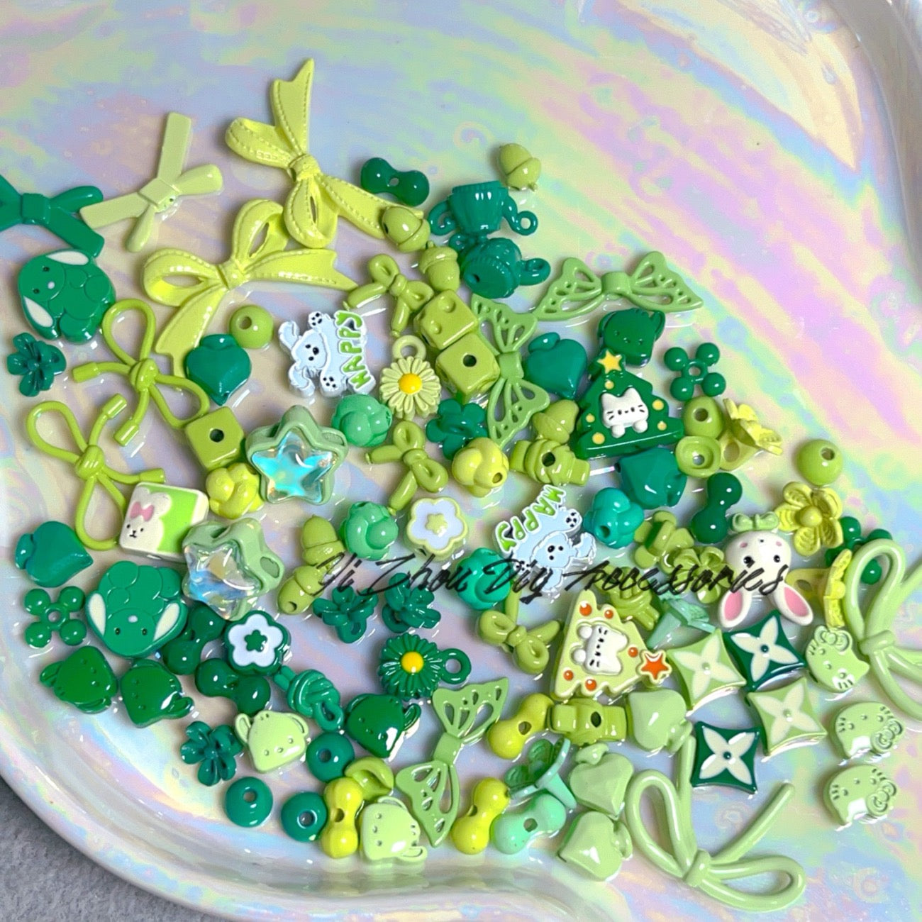 Accessory Mystery Box: DIY Phone Charm Alloy Enameled Spacer Beads – Handmade Pendant Keychain Beading Jewelry Accessories