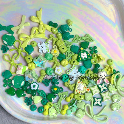 Accessory Mystery Box: DIY Phone Charm Alloy Enameled Spacer Beads – Handmade Pendant Keychain Beading Jewelry Accessories
