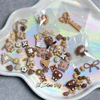 Accessory Mystery Box: DIY Phone Charm Alloy Enameled Spacer Beads – Handmade Pendant Keychain Beading Jewelry Accessories
