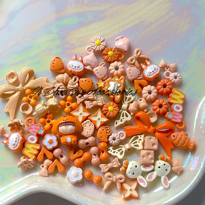 Accessory Mystery Box: DIY Phone Charm Alloy Enameled Spacer Beads – Handmade Pendant Keychain Beading Jewelry Accessories