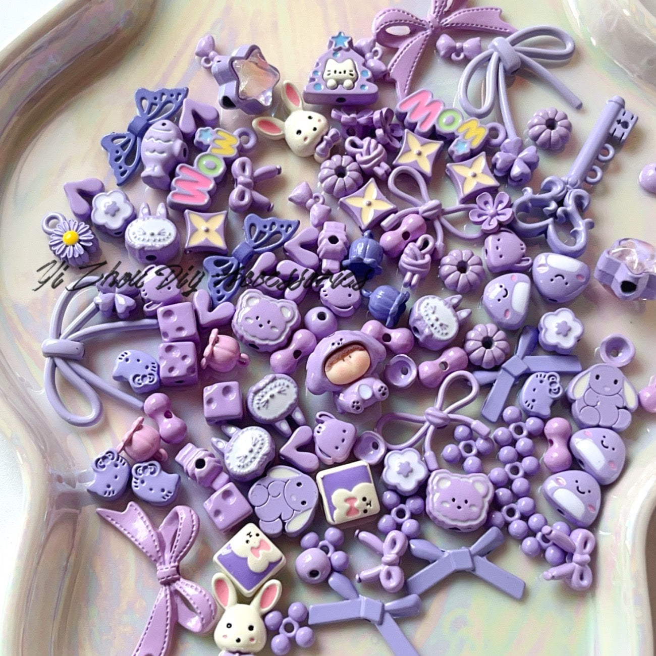 Accessory Mystery Box: DIY Phone Charm Alloy Enameled Spacer Beads – Handmade Pendant Keychain Beading Jewelry Accessories