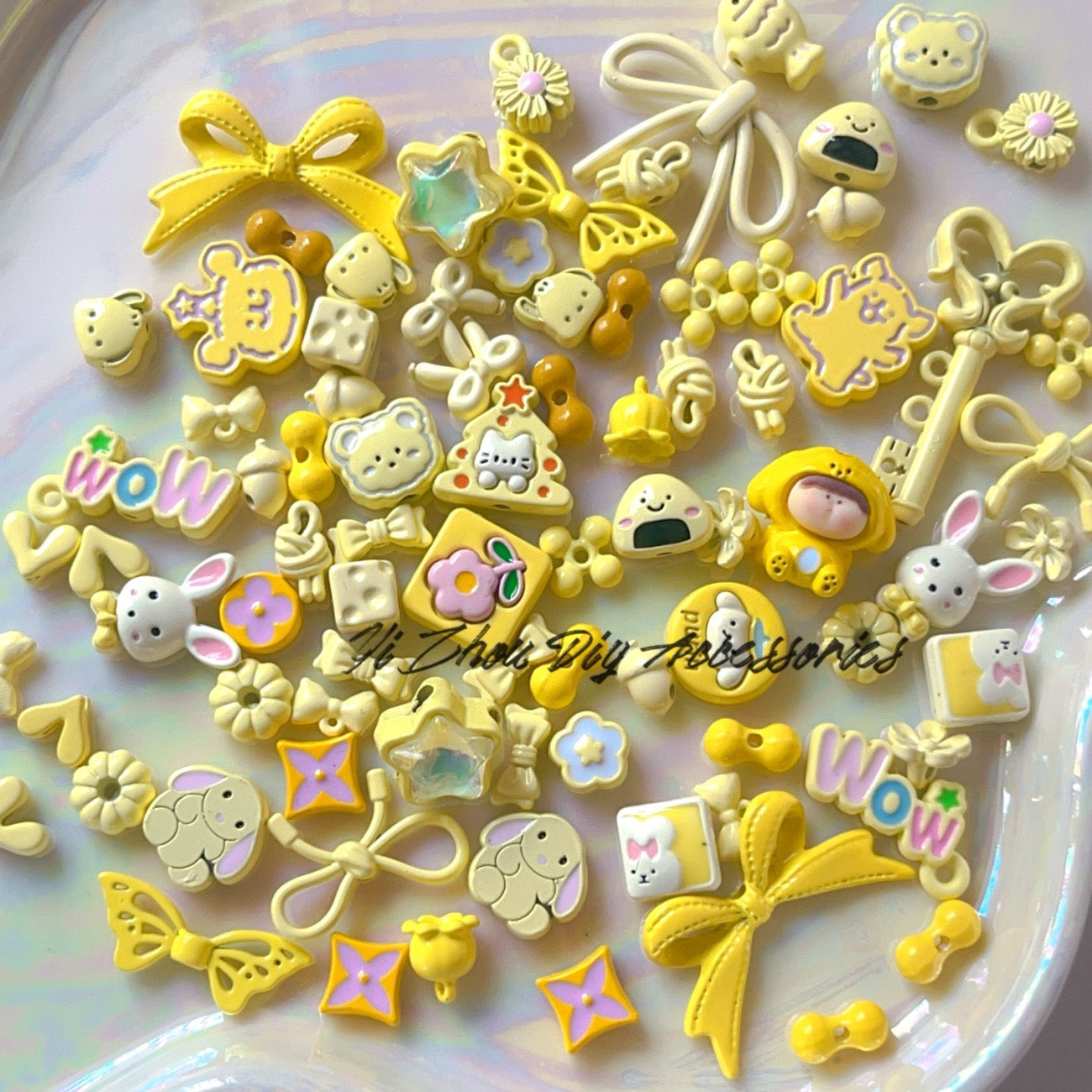 Accessory Mystery Box: DIY Phone Charm Alloy Enameled Spacer Beads – Handmade Pendant Keychain Beading Jewelry Accessories