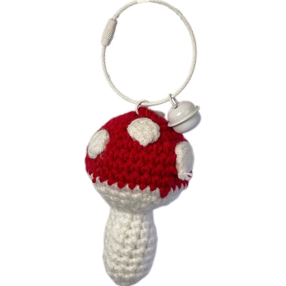 Cute cartoon wool felt bell pendant