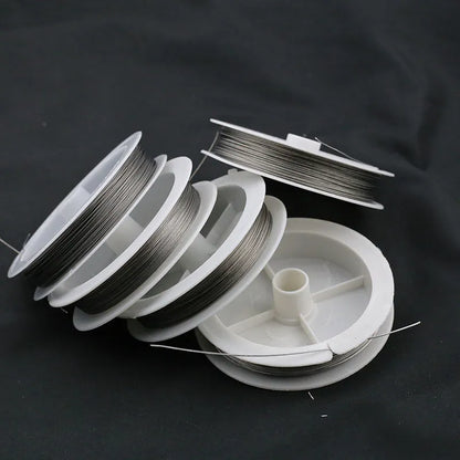 Steel Wire & Steel Beading Threader Flexible Beading Wire – Fade-Resistant New Arrival DIY Craft Wire for Jewelry