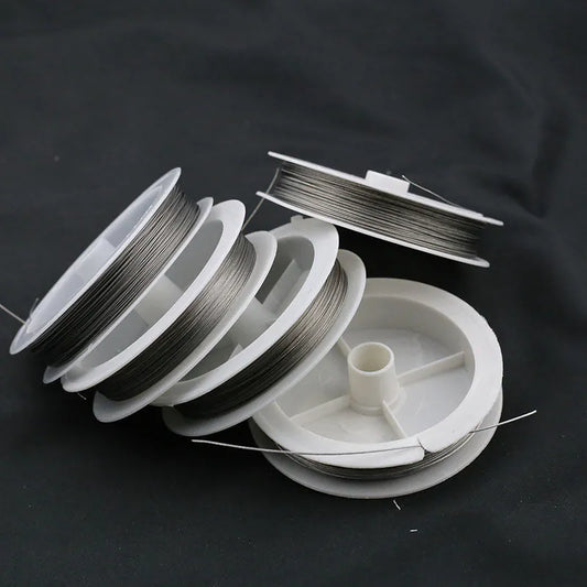 Steel Wire & Steel Beading Threader Flexible Beading Wire – Fade-Resistant New Arrival DIY Craft Wire for Jewelry