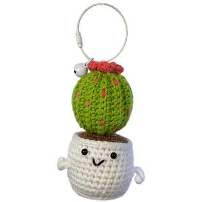 Cute cartoon wool felt bell pendant