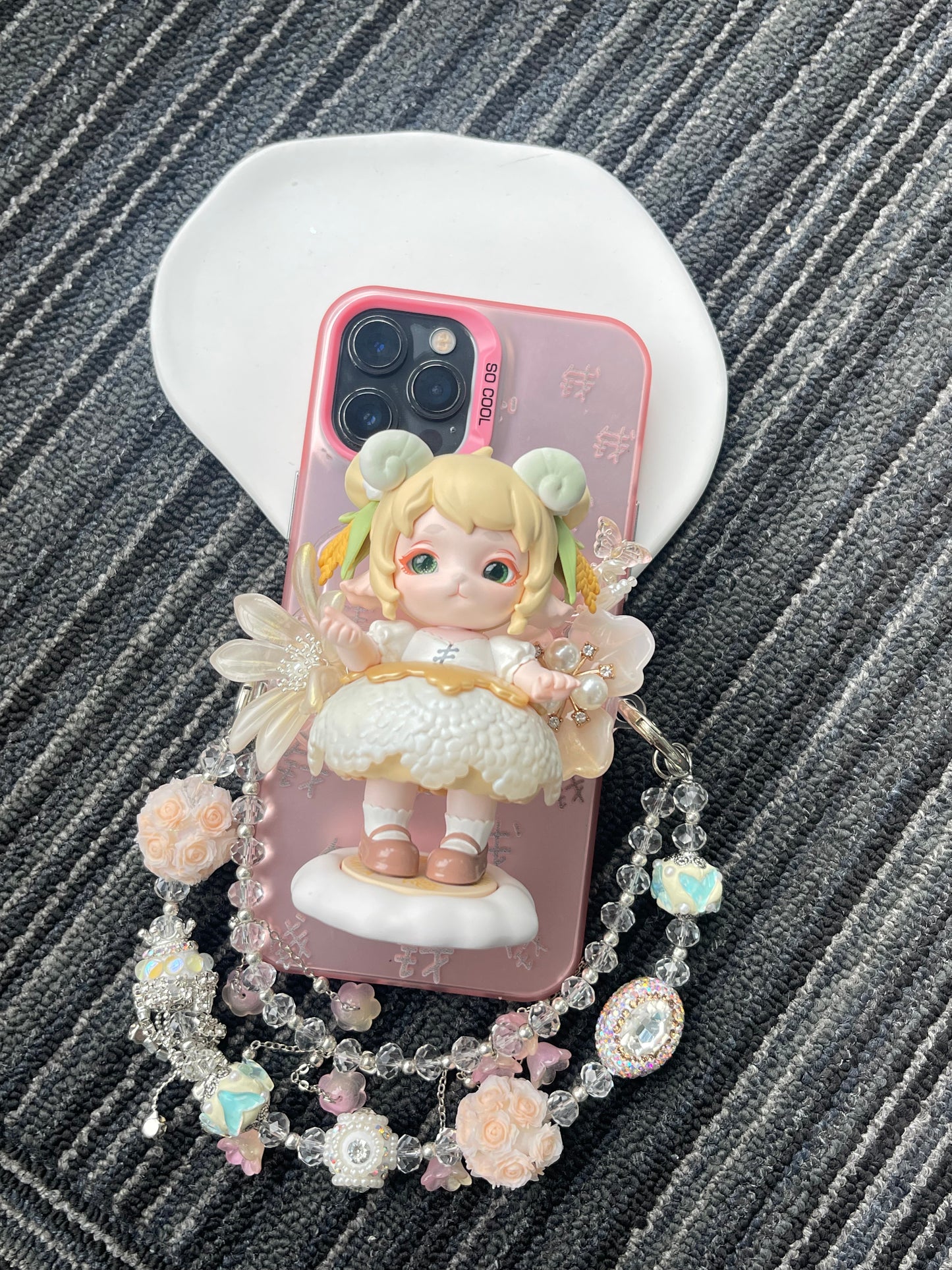 Mobile phone doll back clip DIY custom