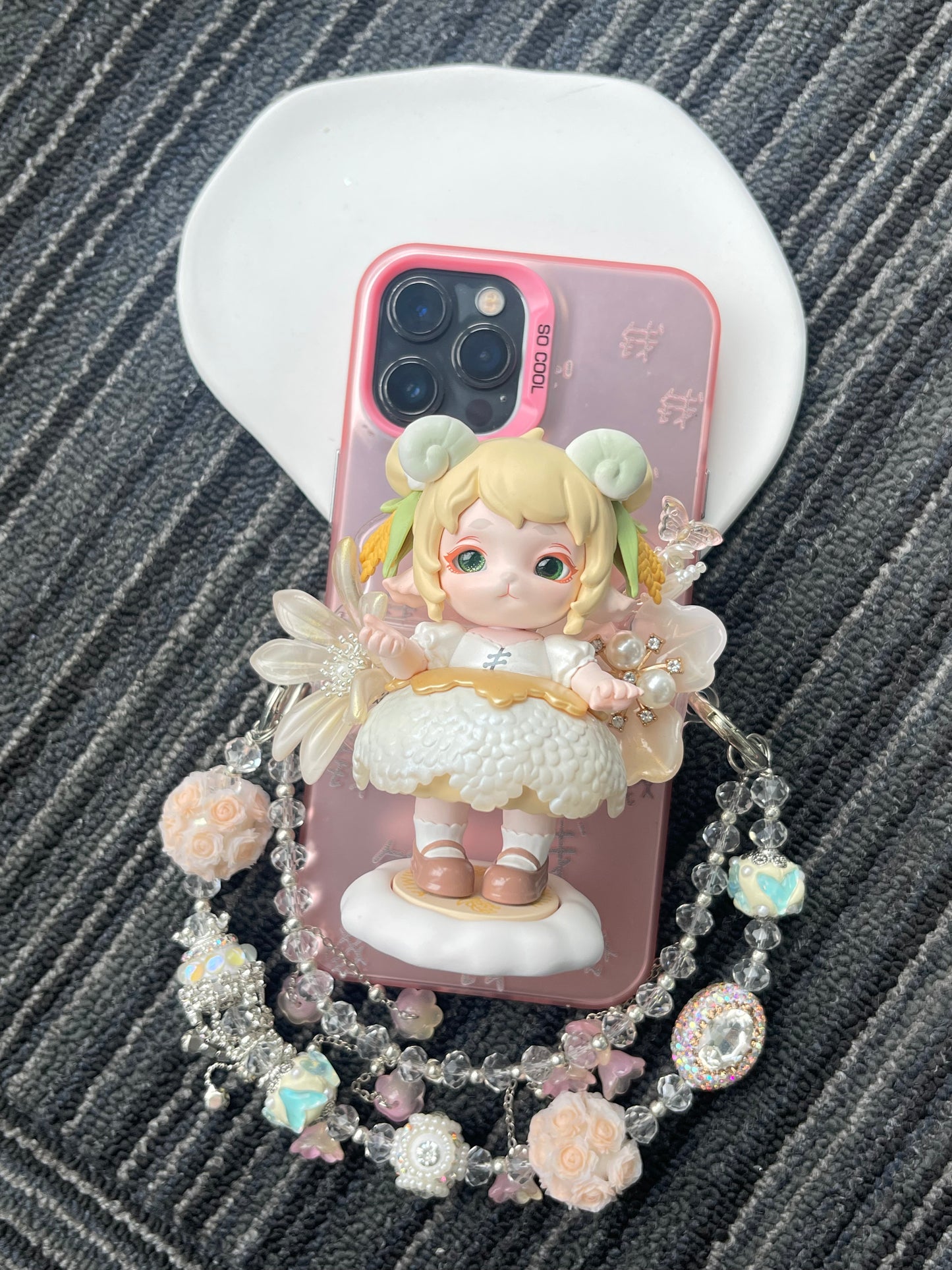 Mobile phone doll back clip DIY custom