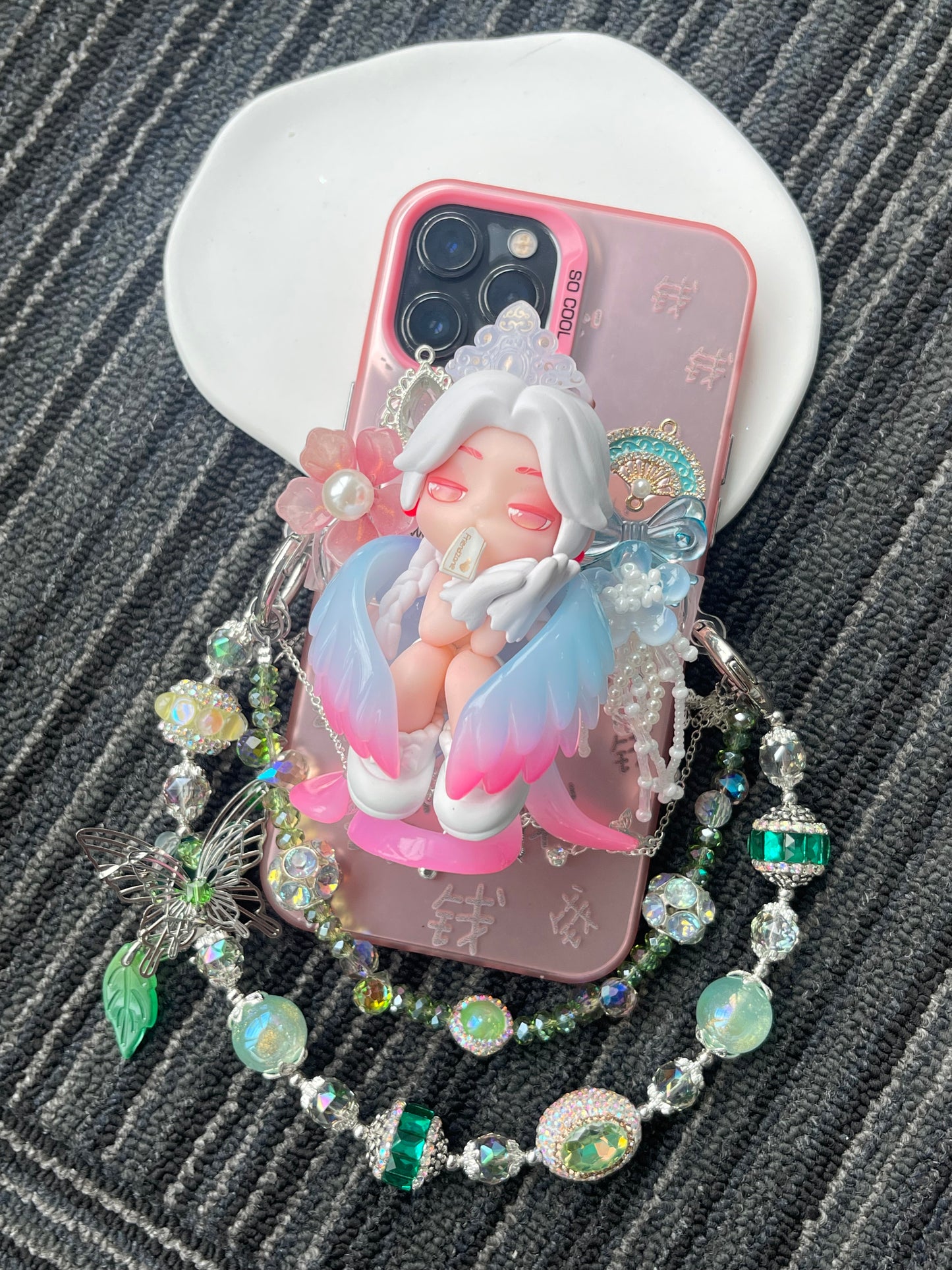 Mobile phone doll back clip DIY custom