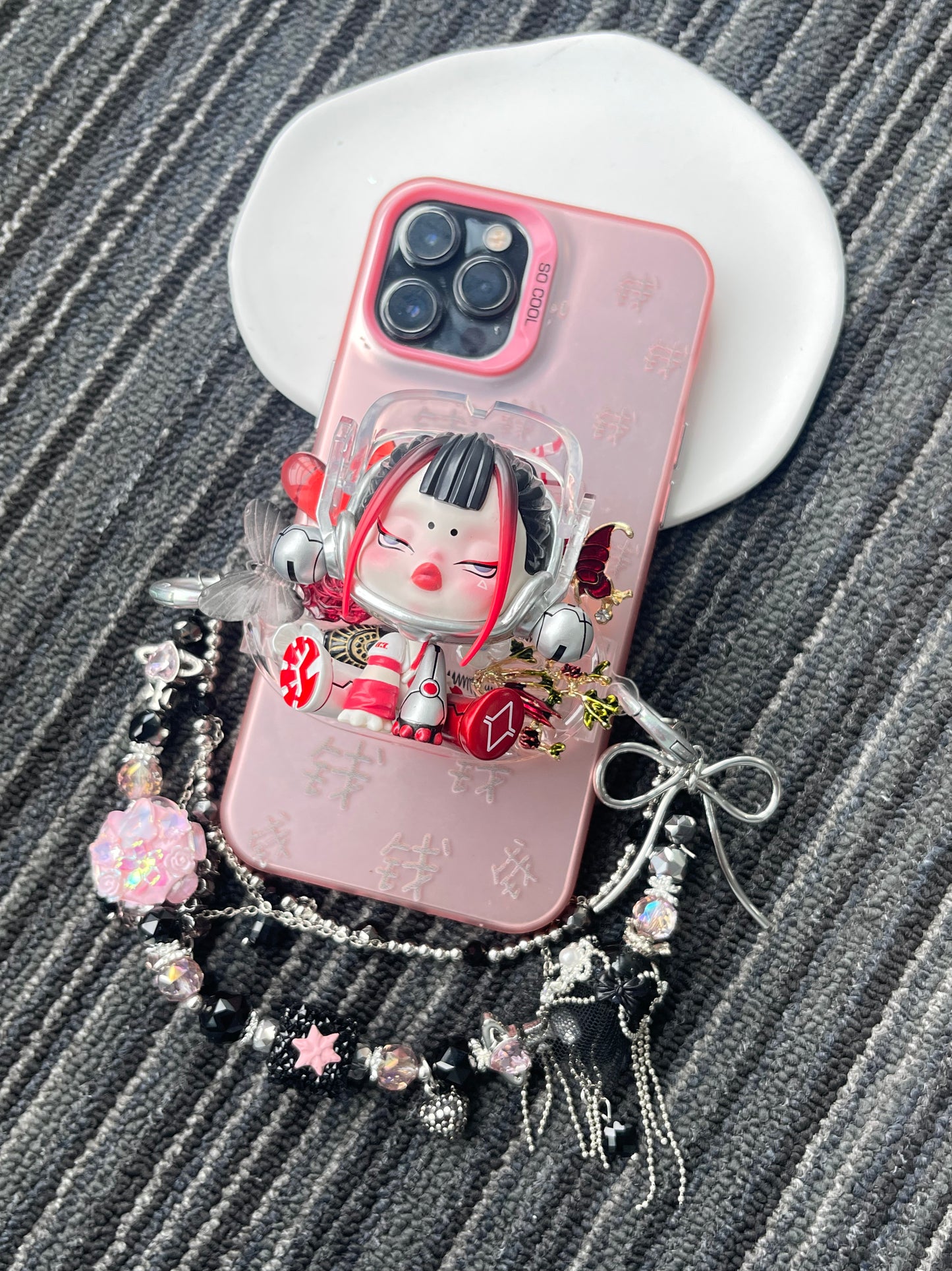 Mobile phone doll back clip DIY custom