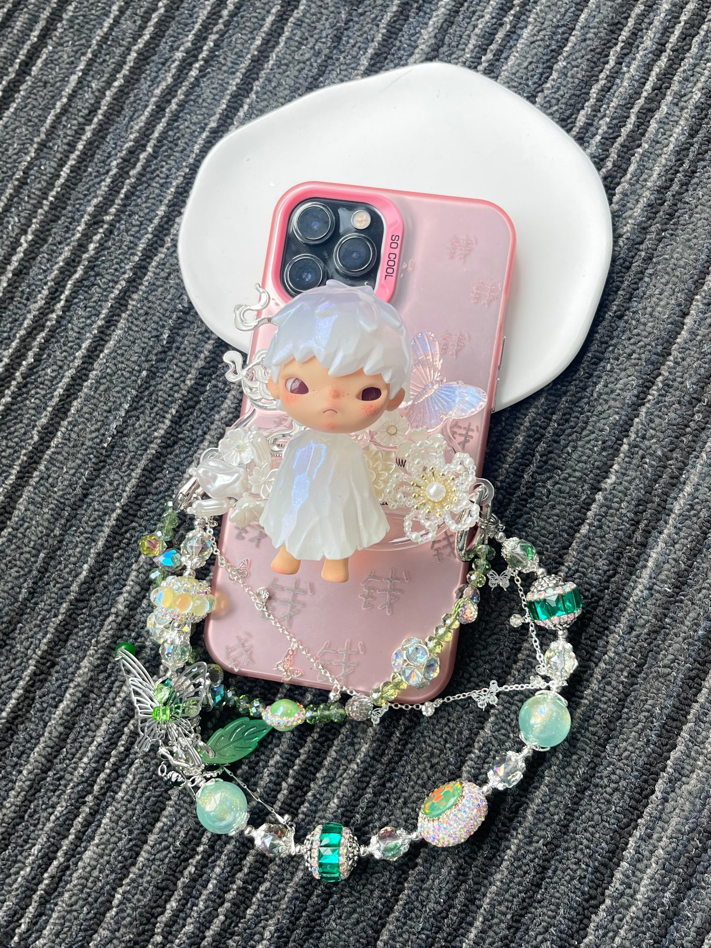 Mobile phone doll back clip DIY custom