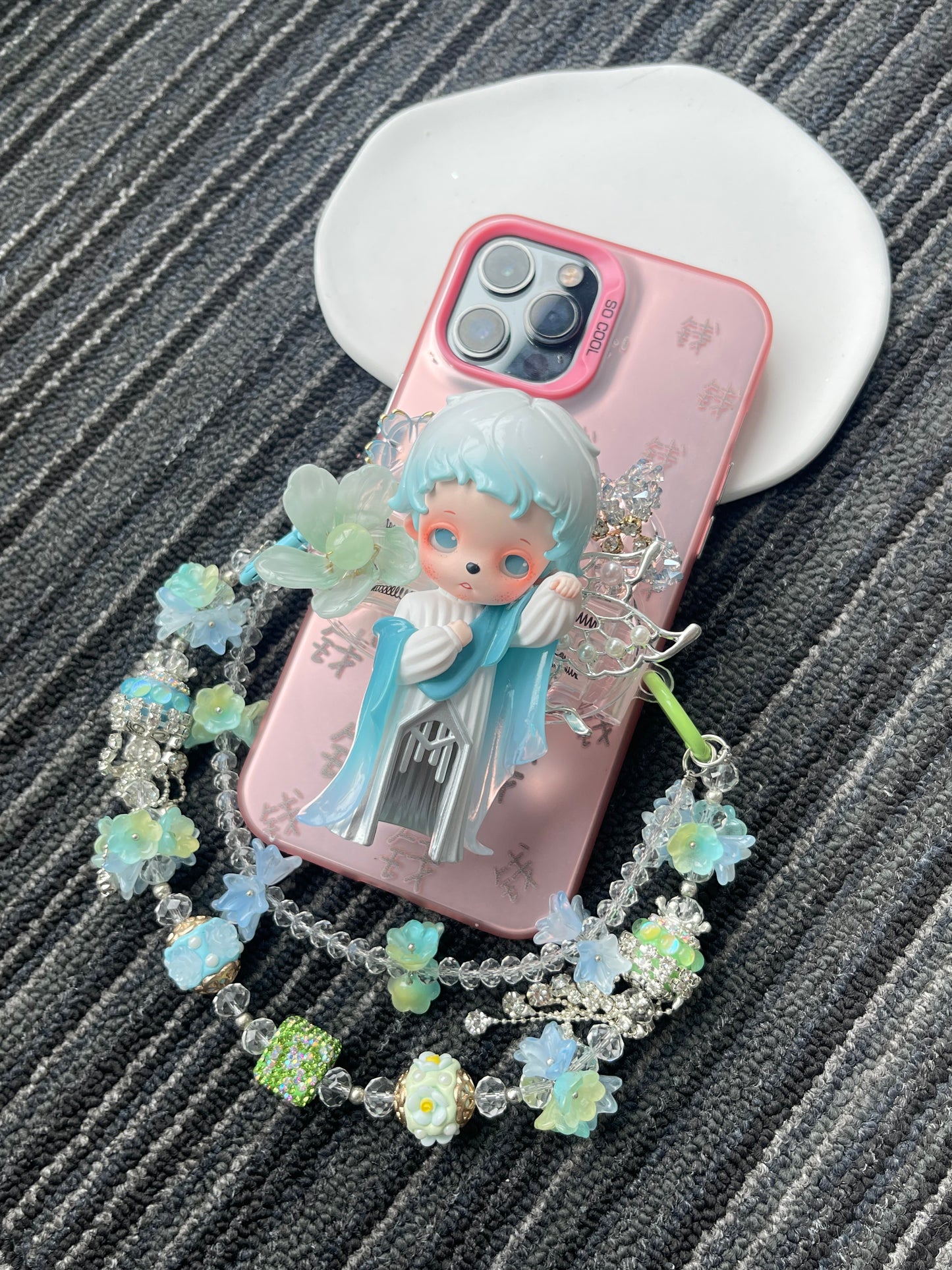 Mobile phone doll back clip DIY custom