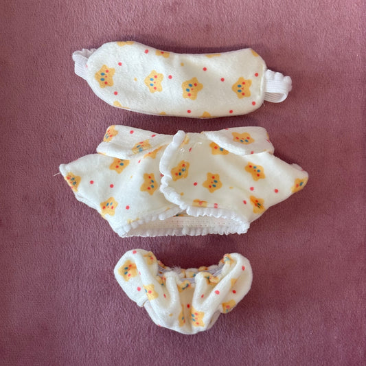 Soft Star Cute Set✨ Doll Clothes three - Piece Set