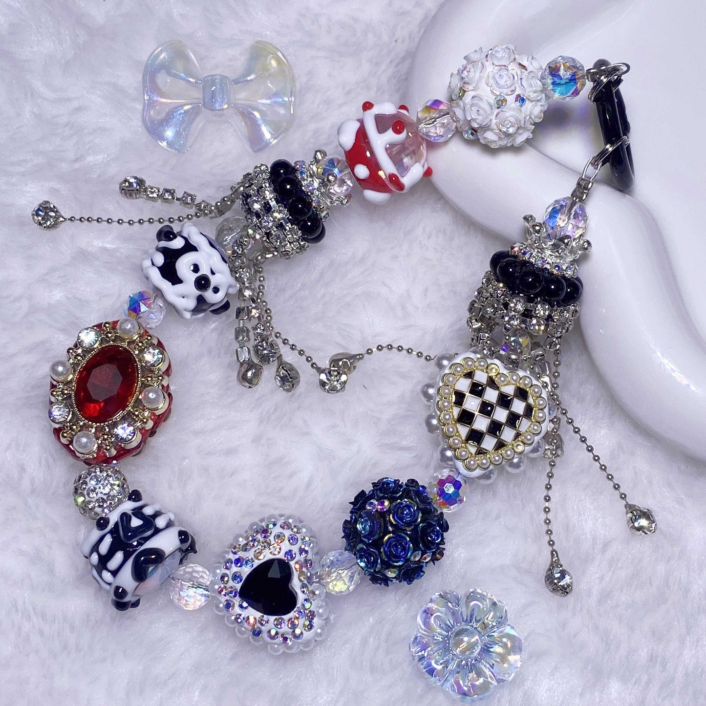 DIY handmade mobile phone chain, keys, bag chain, hanging ornaments