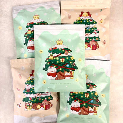 Christmas Cute Pack - Creamy Beaded Rolly-Polly Keychain