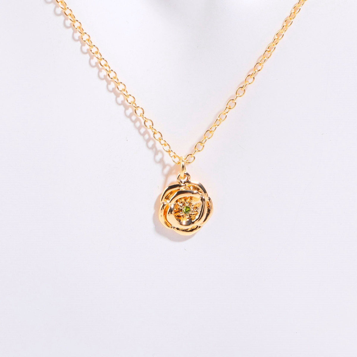 December Flower Bracelet Zircon Birthstone Pendant Bracelet Women's Zodiac Peanut Day Birth Flower Color Preservation