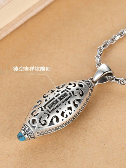 Six-Syllable Mantra Rotating Pendant