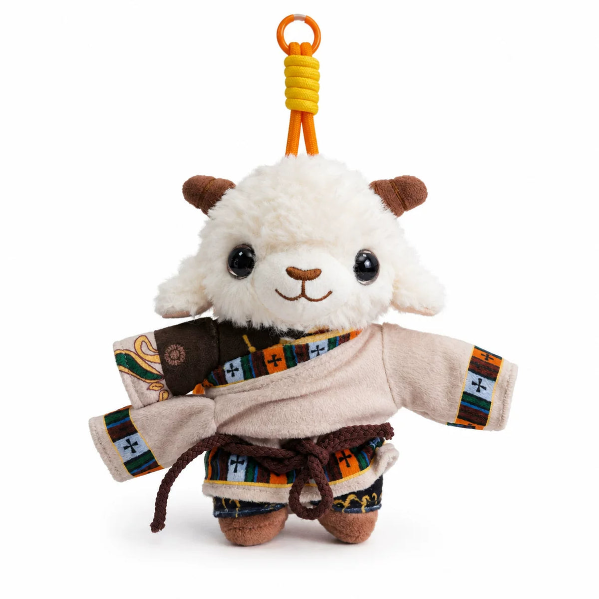 Tibetan cultural and creative Tibetan robes, small sheepskin dolls, Lhasa souvenirs, souvenirs, keychains, small pendants, wholesale goods