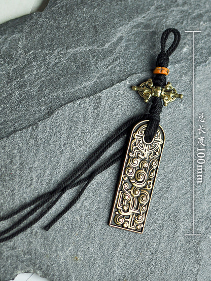 Tassel tassel pendants, bracelets, accessories, hanging cords, Tibetan mountain ghost peace buckles, bag hangers, car lanyards, woven cords, money expenses
