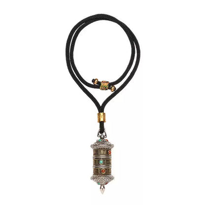 The prayer wheel pendant can be opened, the car trailer is a good thing, a high-end car pendant, a handmade original safety car ornament