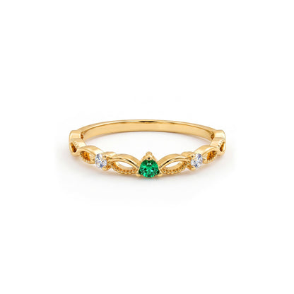 Delicate Birthstone Ring — product photograph