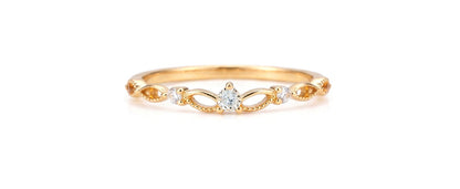 Delicate Birthstone Ring — product photograph