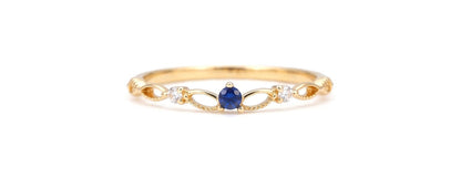 Delicate Birthstone Ring — product photograph