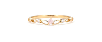Delicate Birthstone Ring — product photograph