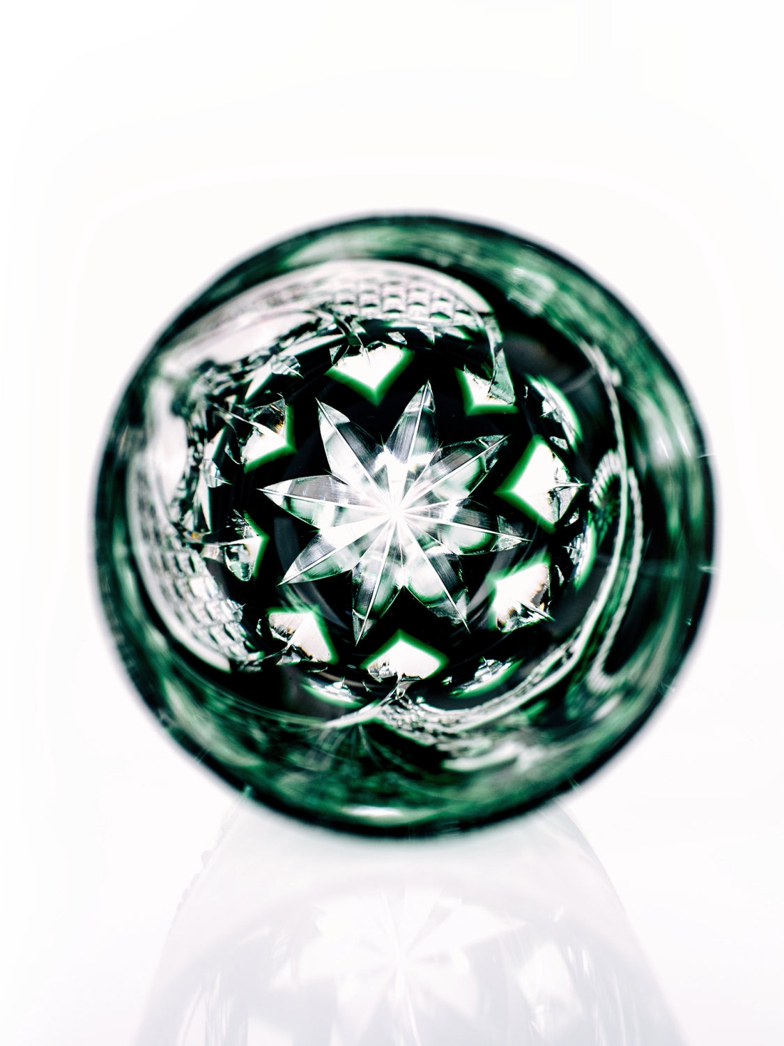 Serpent Edo Kiriko Whisky Glass — design and cut detail