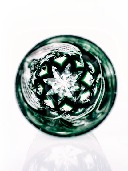 Serpent Edo Kiriko Whisky Glass — design and cut detail
