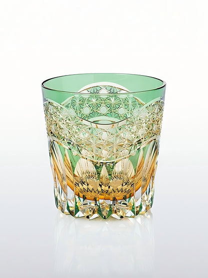 Dawn Edo Kiriko Whisky Glass — design and cut detail